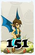 A Dofus character, Eniripsa-Air, by level 151