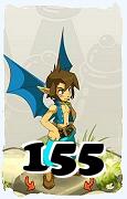 Un personnage du jeu Dofus, Eniripsa-Air, au niveau 155