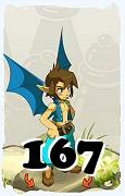 Un personnage du jeu Dofus, Steamer-Air, au niveau 167