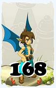 Un personnage du jeu Dofus, Eniripsa-Air, au niveau 168