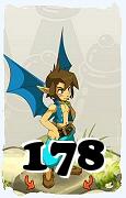 Un personnage du jeu Dofus, Eniripsa-Air, au niveau 178