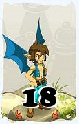 A Dofus character, Eniripsa-Air, by level 18