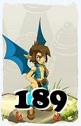 Un personnage du jeu Dofus, Eniripsa-Air, au niveau 189