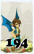 Un personnage du jeu Dofus, Eniripsa-Air, au niveau 194