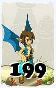 Un personnage du jeu Dofus, Féca-Air, au niveau 199