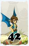 Un personnage du jeu Dofus, Eniripsa-Air, au niveau 42