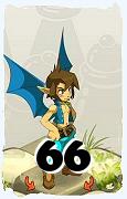 Un personnage du jeu Dofus, Eniripsa-Air, au niveau 66