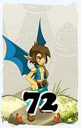 Un personnage du jeu Dofus, Sadida-Air, au niveau 72