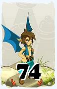 A Dofus character, Eniripsa-Air, by level 74