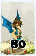 A Dofus character, Eniripsa-Air, by level 80