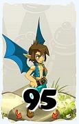 Um personagem do jogo Dofus, Eniripsa-Ar, de nivel 95