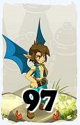 Um personagem do jogo Dofus, Ecaflip-Ar, de nivel 97