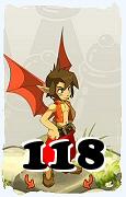 Un personnage du jeu Dofus, Eniripsa-Air, au niveau 118