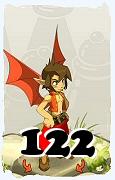 Un personnage du jeu Dofus, Eniripsa-Air, au niveau 122