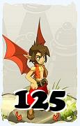 Un personnage du jeu Dofus, Eniripsa-Air, au niveau 125