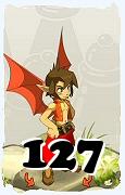 Un personnage du jeu Dofus, Roublard-Air, au niveau 127