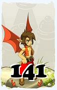 A Dofus character, Eniripsa-Air, by level 141