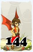 A Dofus character, Eniripsa-Air, by level 144