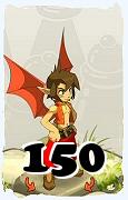 Um personagem do jogo Dofus, Eniripsa-Ar, de nivel 150