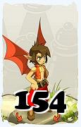 Un personnage du jeu Dofus, Eniripsa-Air, au niveau 154