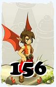 Um personagem do jogo Dofus, Eniripsa-Ar, de nivel 156