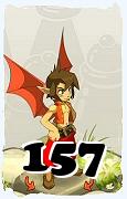 Un personnage du jeu Dofus, Eniripsa-Air, au niveau 157