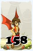 Un personnage du jeu Dofus, Enutrof-Air, au niveau 158