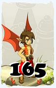 Um personagem do jogo Dofus, Eniripsa-Ar, de nivel 165