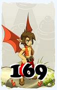 Un personaggio del gioco Dofus, Aniripsa-Aria, al livello 169