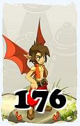 Un personnage du jeu Dofus, Eniripsa-Air, au niveau 176