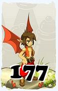 Un personnage du jeu Dofus, Eniripsa-Air, au niveau 177