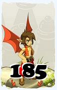 A Dofus character, Eniripsa-Air, by level 185