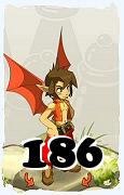 A Dofus character, Eniripsa-Air, by level 186