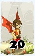 A Dofus character, Feca-Air, by level 20