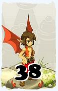 Un personnage du jeu Dofus, Eniripsa-Air, au niveau 38