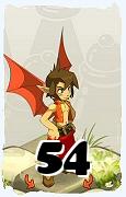 A Dofus character, Eniripsa-Air, by level 54