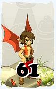 Un personnage du jeu Dofus, Eniripsa-Air, au niveau 61