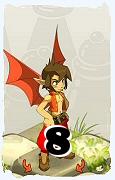 A Dofus character, Eniripsa-Air, by level 8