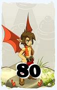 Um personagem do jogo Dofus, Roublard-Ar, de nivel 80