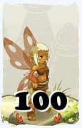 Um personagem do jogo Dofus, Eniripsa-Ar, de nivel 100