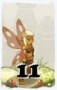 Un personnage du jeu Dofus, Crâ-Air, au niveau 11