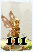 Un personnage du jeu Dofus, Eniripsa-Air, au niveau 111