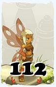 Un personaggio del gioco Dofus, Aniripsa-Aria, al livello 112