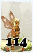 Un personnage du jeu Dofus, Eniripsa-Air, au niveau 114