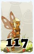 A Dofus character, Masqueraider-Air, by level 117