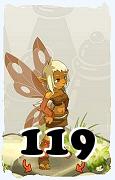 Un personnage du jeu Dofus, Eniripsa-Air, au niveau 119