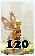 Un personnage du jeu Dofus, Eniripsa-Air, au niveau 120