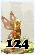 Un personaggio del gioco Dofus, Aniripsa-Aria, al livello 124