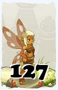 Un personaje del juego Dofus, Aniripsa-Aire, de nivel 127