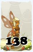 Un personaje del juego Dofus, Aniripsa-Aire, de nivel 138